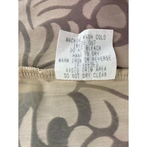 Vintage Y2K Boston Proper Top L Boho Glam Velvet Burnout Beaded V-Neck Fairy - Picture 5 of 8